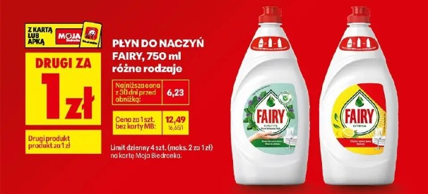 Płyn do naczyń Fairy, 750 ml