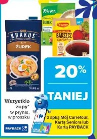 Wszystkie zupy w płynie, w proszku