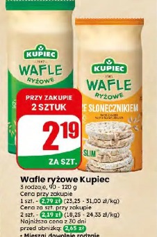 Wafle ryżowe Kupiec