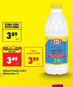 Mleko Polskie 2,0% Mlekovita