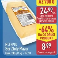 Mlekpol Ser Złoty Mazur