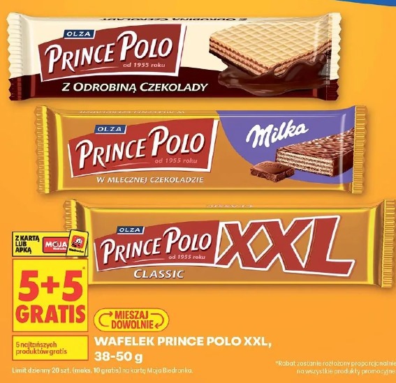 Wafelek Prince Polo XXL