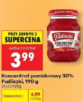 Koncentrat pomidorowy 30% Pudliszki