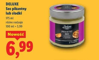 Deluxe Sos pikantny lub słodki