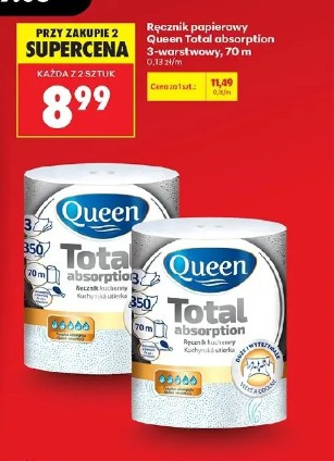 Queen Total absorption ręcznik papierowy
