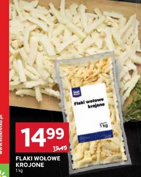 Flaki wołowe krojone