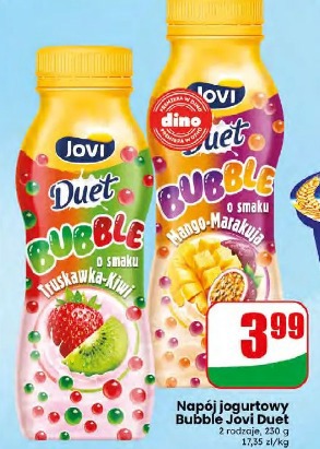 Napój jogurtowy Bubble Jovi Duet