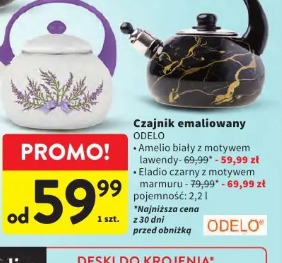 Garnek emaliowany z pokrywą ODELO