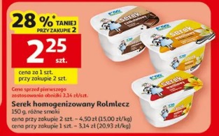 Serek homogenizowany Rolmlecz