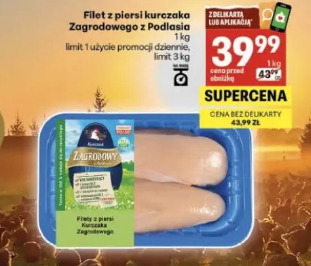 Filet z piersi kurczaka Zagrodowego z Podlasia