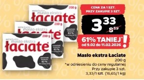 Masło ekstra Łaciate