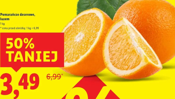 Pomarańcze deserowe