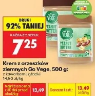 Krem z orzeszków ziemnych Go Vege
