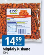 Migdały łuskane ECO+