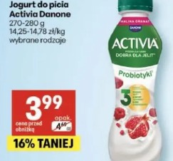 Jogurt do picia Activia Danone