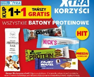 Wszystkie batony proteinowe