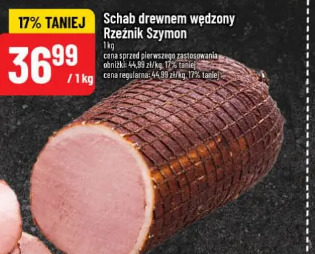Schab drewnem wędzony Rzeźnik Szymon