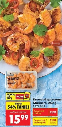 Krewetki gotowane Marinero