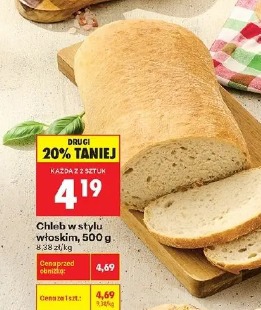 Chleb w stylu włoskim