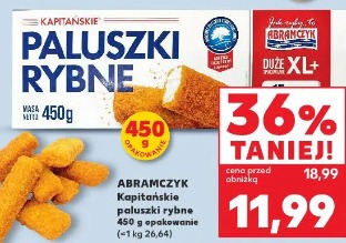 Abramczyk Kapitańskie paluszki rybne