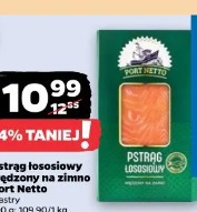 Pstrąg łososiowy wędzony na zimno Port Netto