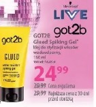Got2b Glued spiking gel żel do stylizacji włosów
