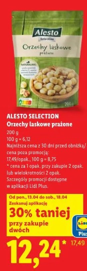 Alesto Selection Orzechy laskowe prażone