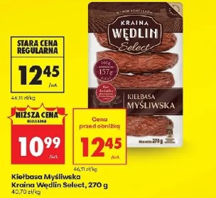 Kiełbasa Myśliwska Kraina Wędlin Select