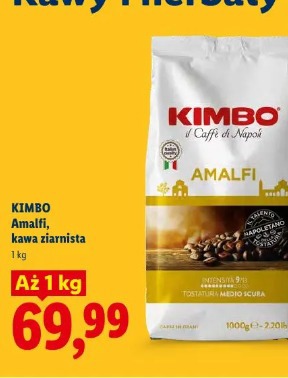 Kimbo Amalfi, kawa ziarnista
