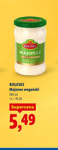 Roleski Majonez wegański