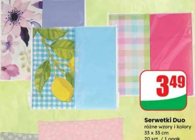 Serwetki Duo