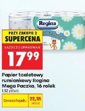 Papier toaletowy rumianowy Regina Mega Paczka