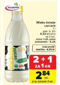 Mleko świeże ŁACIATE