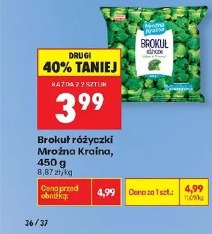 Brokuł różyczki Mrożna Kraina