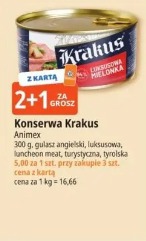 Konserwa Krakus luksusowa mielona