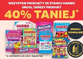 wszystkie produkty ze stendu Haribo