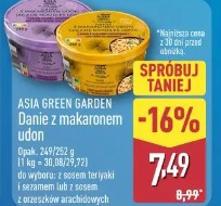 Asia Green Garden Danie z makaronem udon
