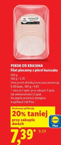 Pikok od Krajana Filet pieczony z piersi kurczaka