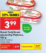 Piątnica serek Twój Smak aksamitny Piątnica