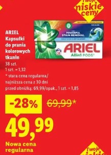 Ariel kapsułki do prania Allin1 Pods