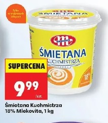 Śmietana Kuchmistrza 18% Mlekovita