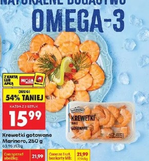 Krewetki gotowane Marinero