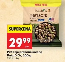 Pistacje prażone solone BakaD'Or