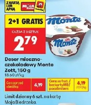Deser mleczno-czekoladowy Monte Zott