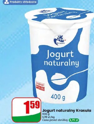 Jogurt naturalny Krasula