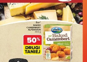 Ser baked camembert Alpenhain