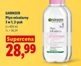 Garnier Płyn micelarny 3 w 1, 2-pak