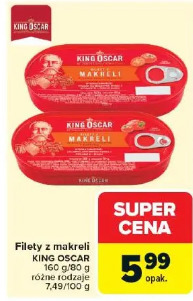 Filety z makreli KING OSCAR