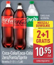 Coca-Cola/Coca-Cola Zero/Fanta/Sprite