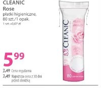 Cleanic Rose płatki higieniczne